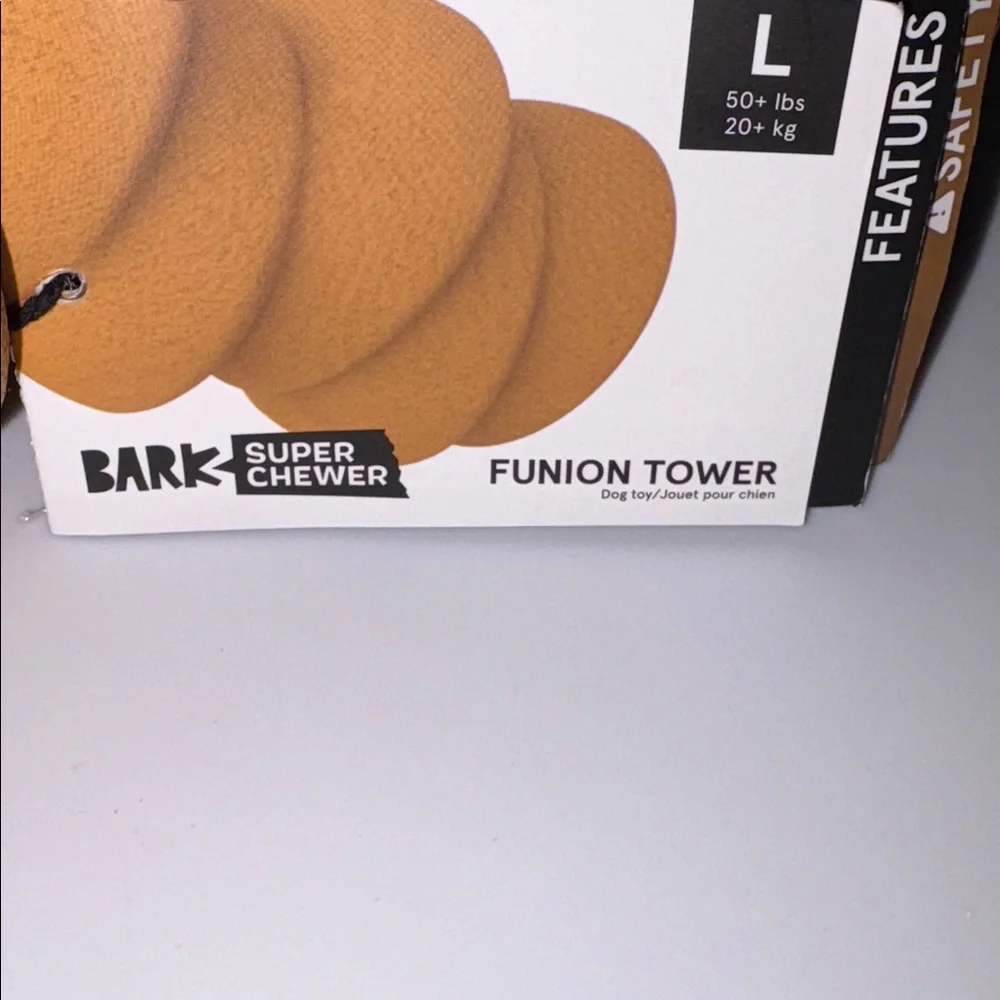 BARK Funion Tower Super Chewer Dog Toy